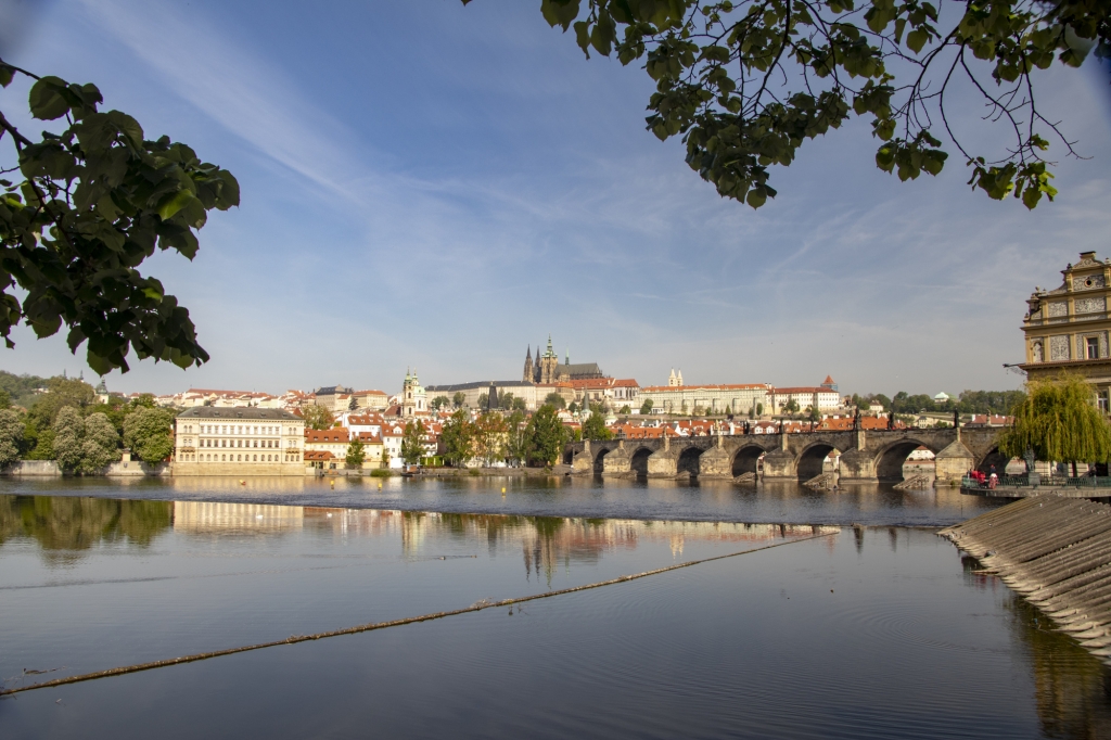 Časné ráno v centru Prahy
