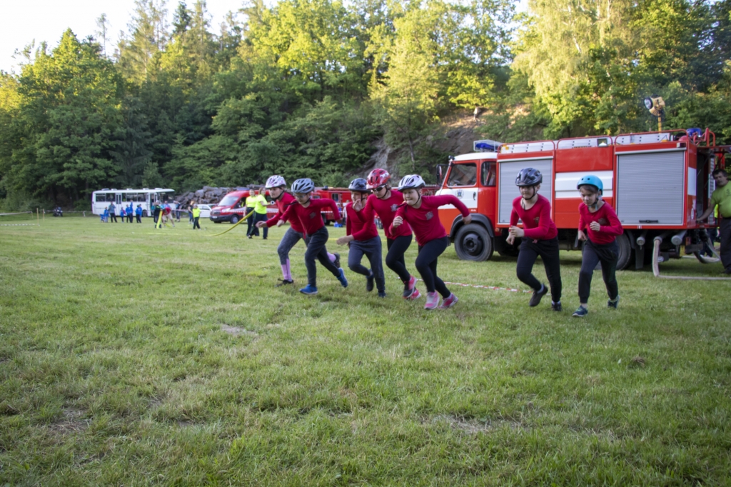 8. 6. 2019 - Dětská noční hasičská soutěž v Hořepníku