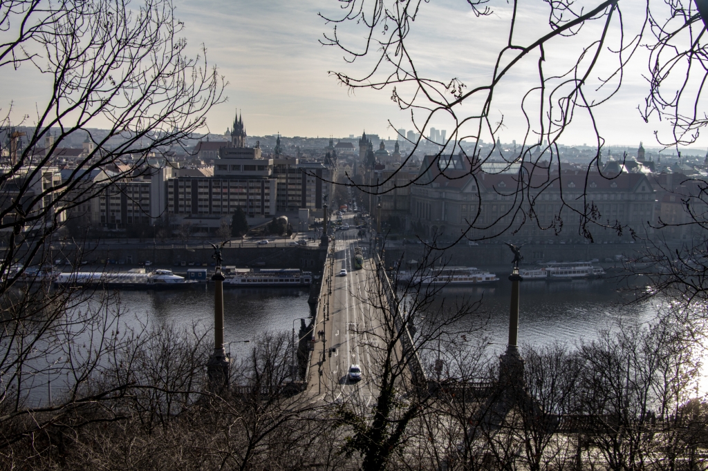 Praha, Letná, Čechův most
