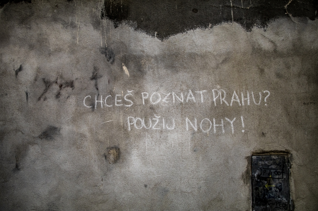 Praha, Kampa - moudro na zdi