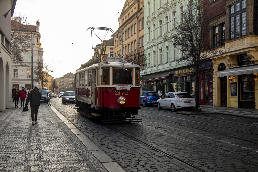 Praha, historická tramvaj